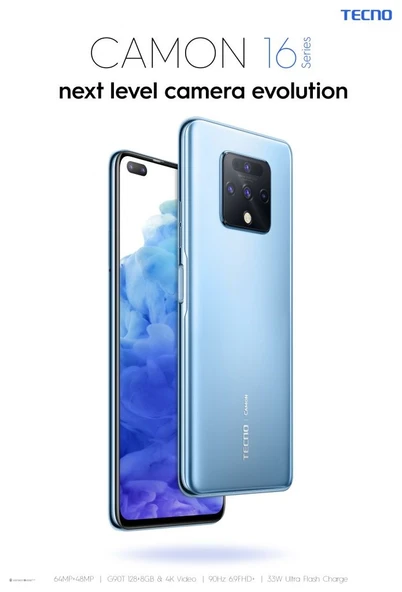 TECNO Camon 16 Premier Mavi 128 GB / 8 GB Ram Yenilenmiş Ürün (Sıfır Gibi) - 2
