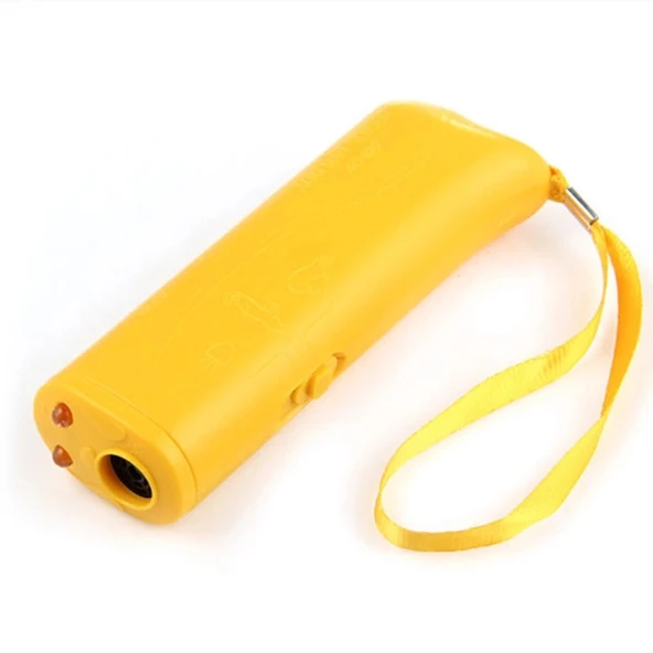 Ultrasonik Köpeksavar Cihaz – 150 Desibel, Ses Dalgasıyla Zararsız Koruma, Led Işıklı, Etkili - 5