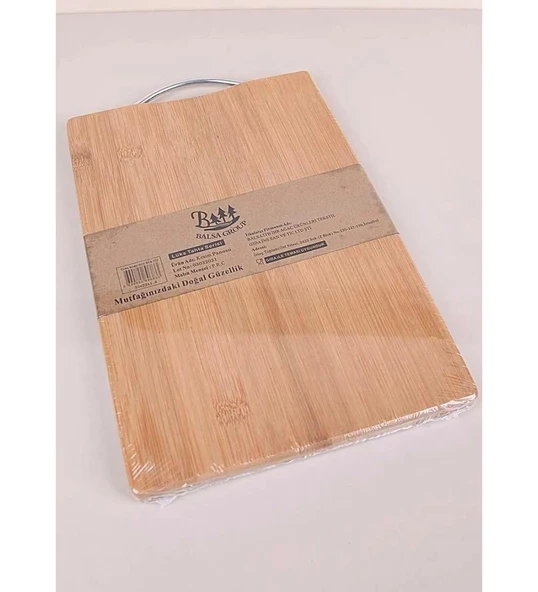Balsa Group Metal Kulplu Bambu Kesme Tahtası - 1