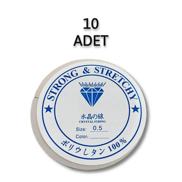 Linea Esnek Misina 0.5 mm 15 mt Takı Misinası 10 Adet ürün görseli