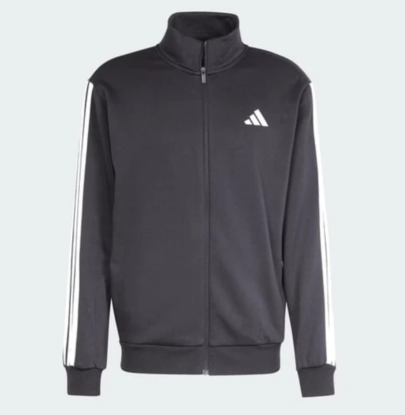adidas Sportswear Basic 3-Stripes Fleece Eşofman Takımı JI8878 - Resim 6