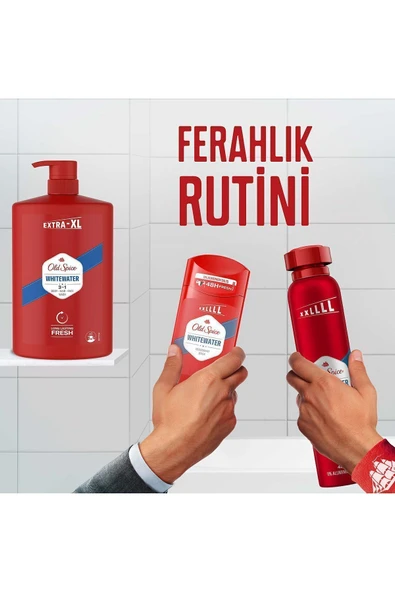 Whitewater Erkekler İçin Duş Jeli ve Şampuan 1000 ml Ekstra-XL - 8