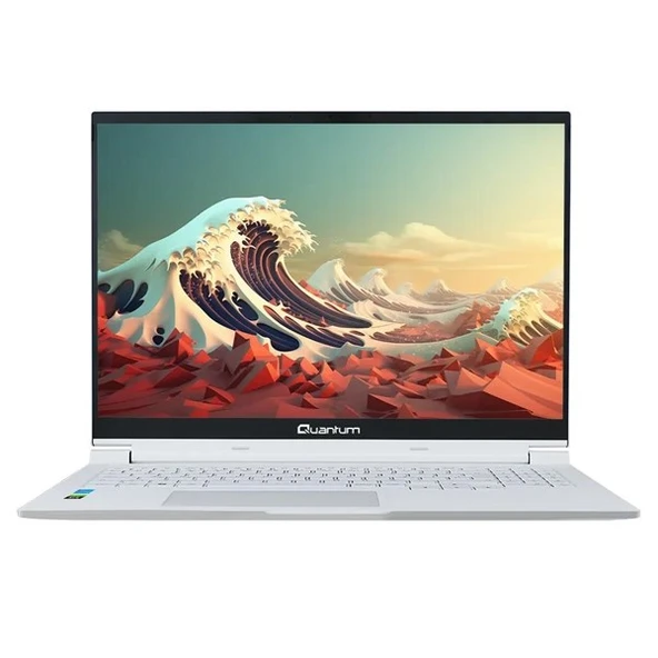 QUANTUM 16" WHITEFANG G4010 RYZEN 7 8745HS- 32GB RAM-1TB NVME-RTX4060 FDOS (1920 X 1200) Beyaz ürün görseli