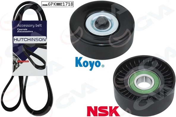 ALTERNATÖR GERGİ KİTİ KÜTÜKSÜZ FOCUS 01-04 -CONNECT 02 > 1.8 Dİ-TDCİ KLİMALI K016PK1718  1133960-1473384-1079155-1118677 ürün görseli