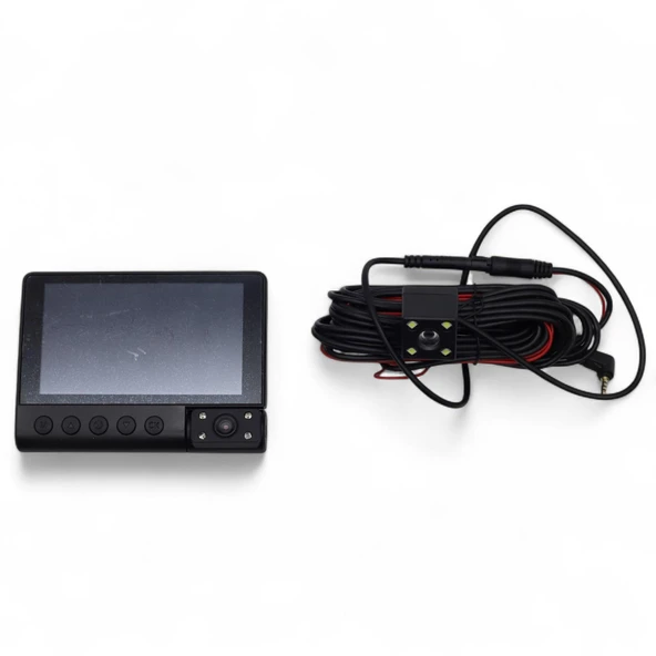 Viges Dokunmatik Araç İçi Yol Kamerası (3 Adet Kamera Set) Siyah - 3