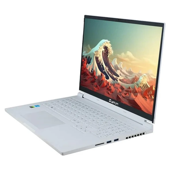 QUANTUM 16" WHITEFANG G5040 CORE i5 13420H-16GB RAM-512GB NVME-4GB RTX3050 FDOS (1920 X 1200) Beyaz - Resim 4