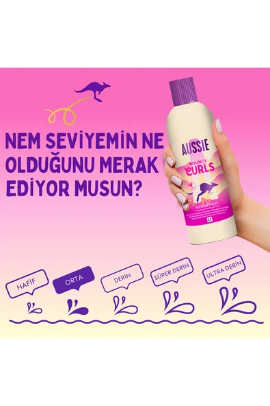 Bouncy Curls Dalgalı ve Kıvırcık Saçları Arındıran ve Nemlendiren Şampuan 1000ml - 4