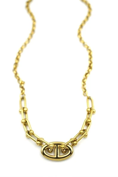 LitaeTrend Tf Zincir Kolye - Altın ürün görseli 1