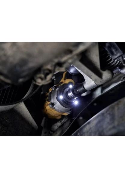 Dewalt DCF922P2T-QW 18V 4.0Ah Li-Ion Kömürsüz Çift Akülü Somun Sıkma - 7