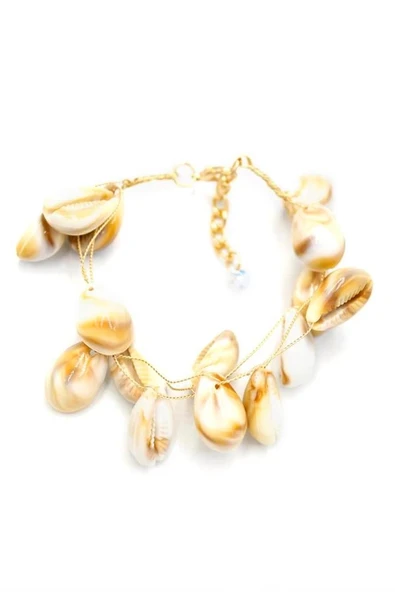 LitaeTrend Deniz Kabuğu Bileklik - Kahverengi ürün görseli 1