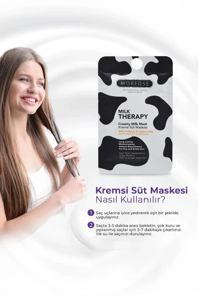 LitaeTrend Milk Therapy Kremsi Süt Maskesi 25 ML (24 ADET) - Bakım ve Canlılık - mrfs - 2