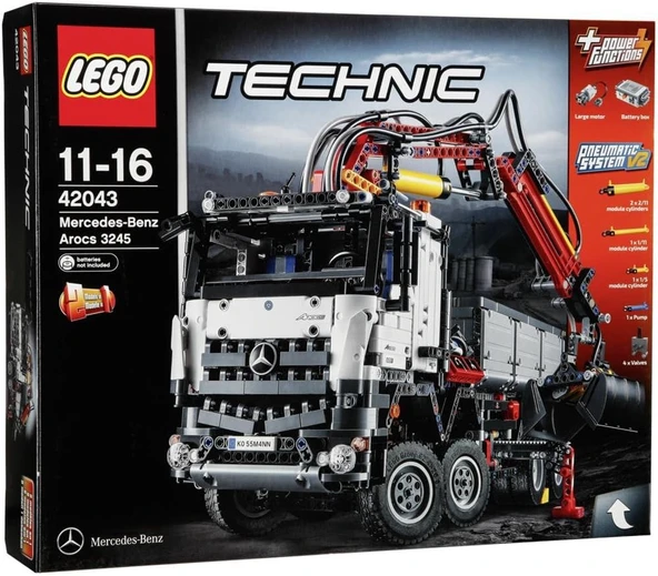 LEGO 42043 Technic Mercedes-Benz Arocs Kamyon