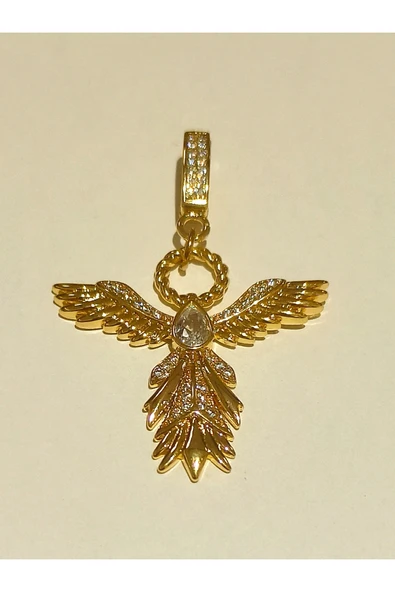 Monalisa Home Gold Renk Lüks Figürlü Gösterişli  Kolye Başlığı ürün görseli