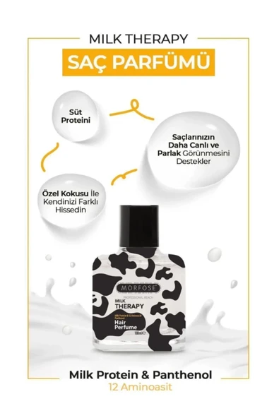 LitaeTrend Milk Therapy Saç Parfümü 100 ML - Bakım ve Canlılık - mrfs - Resim 4