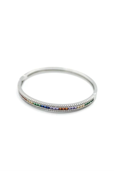 LitaeTrend Zirkon Taşlı Bilezik - Gümüş ürün görseli 1