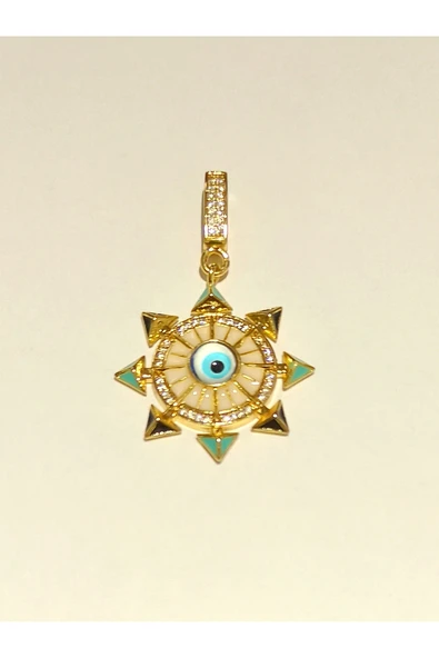 Monalisa Home Gold Renk Lüks Figürlü Gösterişli  Kolye Başlığı ürün görseli 1