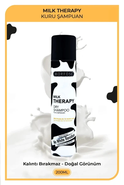 LitaeTrend Kuru Şampuan Milk Therapy 200 ML - Besleyici - mrfs - 1