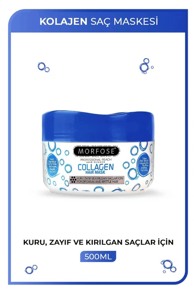 LitaeTrend Kolajen Saç Maskesi 500 ML - Zayıf ve Kırılgan Saçlar İçin - mrfs - 1