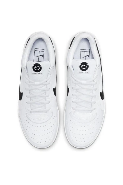 Nike Zoom Court Lite 3 DH0626-100 Beyaz Unisex Yürüyüş/Koşu Ayakkabısı - Resim 8