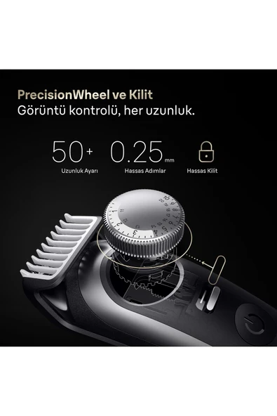 Sakal Düzeltici Series 9, +7 Berber Ekipmanları, 52 Uzunluk, ProBlade, BT9520 - 4