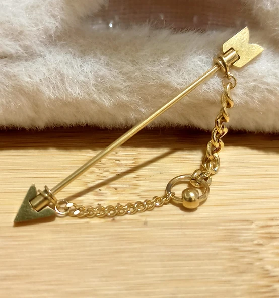 Monalisa Home Lüks Gold Renk Gösterişli Köprü Piercing