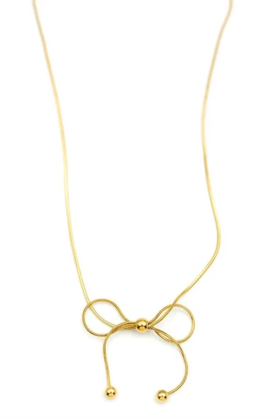 LitaeTrend Fiyonk Kolye - Altın ürün görseli 1