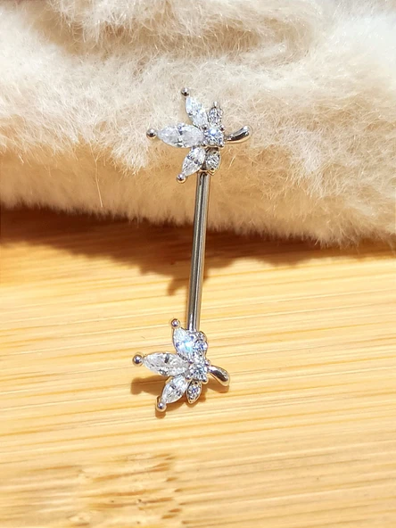 Monalisa Home Lüks Metalik Gösterişli Köprü Piercing