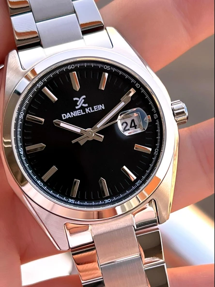 Daniel Klein İtalyan Tasarım Bileklik Hediyeli 2 Yıl Garantili 3 Atm Erkek Kol Saati ES.14137-2 - Resim 4