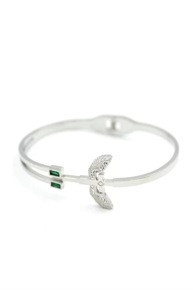 LitaeTrend Melek Kanadı Bilezik - Gümüş - Resim 2