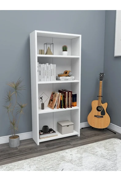 Irmak Mobilya 4 Raflı Çok Amaçlı Raf ,mutfak Rafı, Kitaplık, Erzaklık, Kiler Rafı ürün görseli