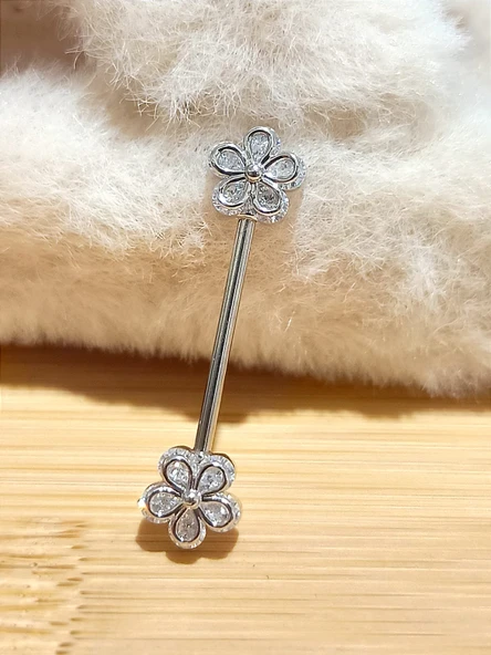 Monalisa Home Lüks Metalik Gösterişli Köprü Piercing