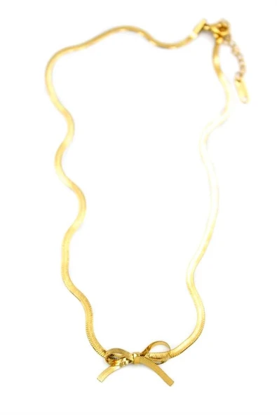 LitaeTrend Fiyonk Kolye - Altın ürün görseli 1