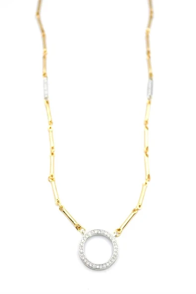 LitaeTrend Zincirli Vip Kolye - Altın ürün görseli 1