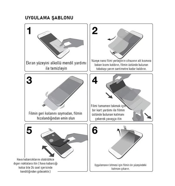 İnfinix NOTE 30 Uyumlu Nano Ekran Koruyucu Şeffaf Hd Esnek 250UM Kalın - MAXXPRO - Resim 4