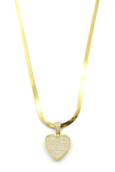 LitaeTrend Kalp Kolye - 14K Altın ürün görseli 1