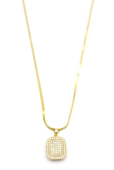 LitaeTrend Taşlı Kolye - Altın - Resim 2