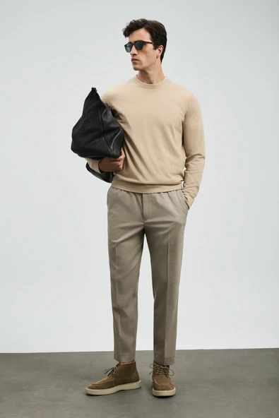 Lufian 112090148 Dean Kazak Erkek Sweatshirt - Resim 3