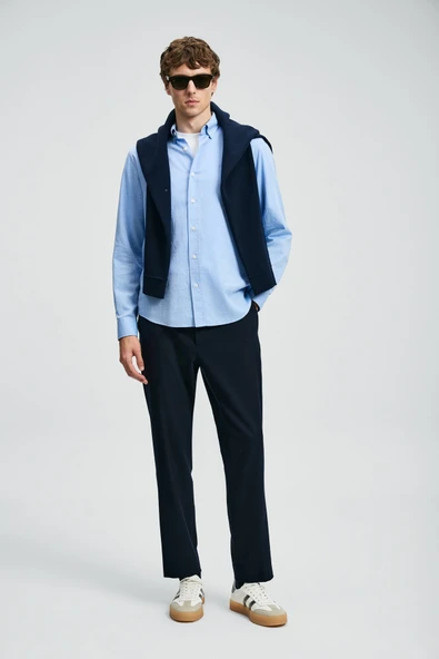 Lufian 112010676 Danıel Erkek Basic Gömlek Regular Fit Erkek Gömlek - Resim 2