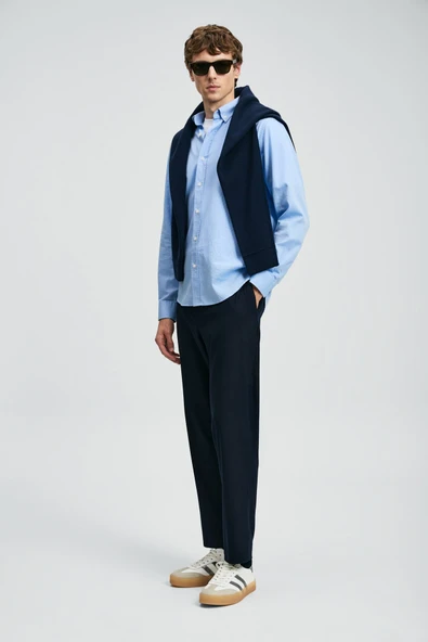 Lufian 112010676 Danıel Erkek Basic Gömlek Regular Fit Erkek Gömlek - Resim 3