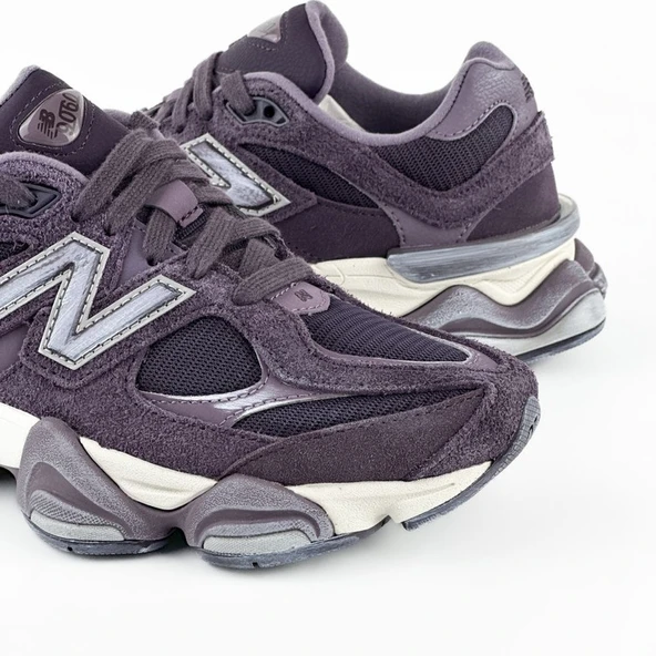 New Balance 9060 Worn Purple ( DAR KALIP 1 BEDEN BÜYÜK ALINIZ ) - Resim 2