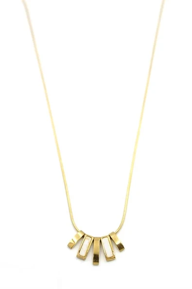 LitaeTrend Çubuk Kolye - Altın ürün görseli 1