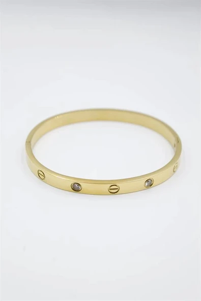 LitaeTrend CRT Model Taşlı Bilezik - Altın - Resim 2