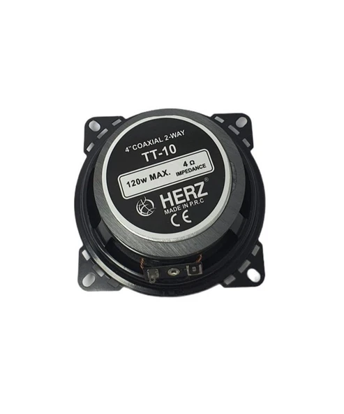 Herz 10cm 120Watt Çift Yollu Tweeterli Oto Hoparlör Tekli Oto Hoparlör ürün görseli