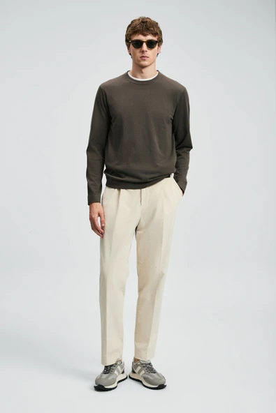 Lufian 112090148 Dean Kazak Erkek Sweatshirt - Resim 4