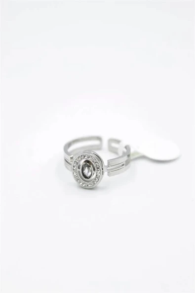 LitaeTrend 6'lı Yuvarlak Taşlı Yüzük - Gümüş ürün görseli 1