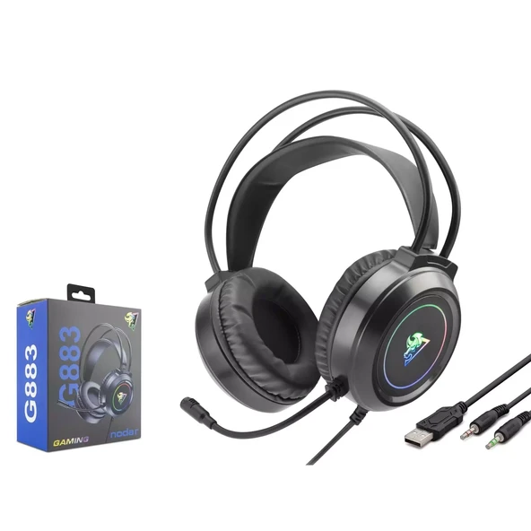 Hadron G883 Gaming Kulaklık 2 3.5Mm + Usb Siyah