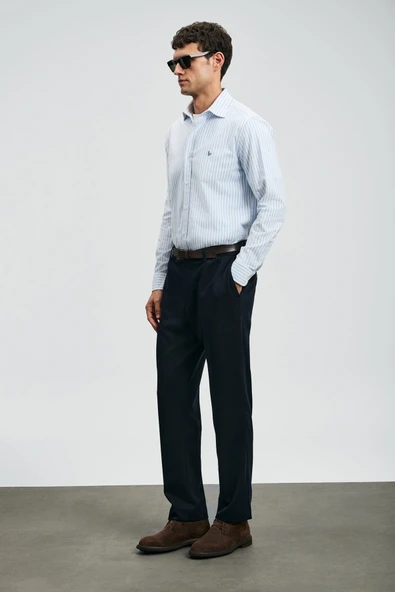 Lufian 112010671 Cosı Erkek Basic Gömlek Regular Fit Erkek Gömlek - Resim 3