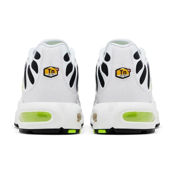Air Max Plus White Black Volt - Resim 4