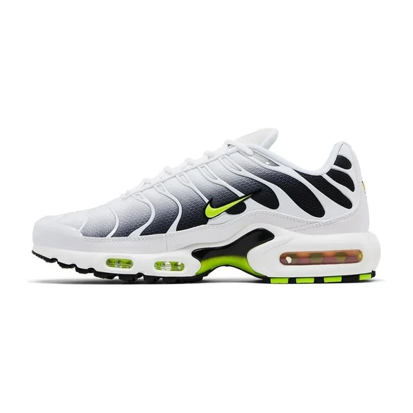 Air Max Plus White Black Volt - Resim 2