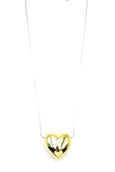 LitaeTrend Kalp Kolye - Altın